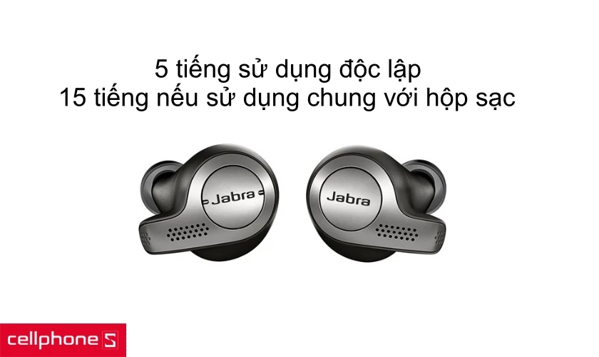 thời gian sử dụng lên đến 15 giờ