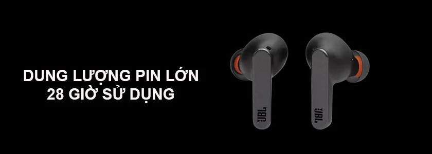 Dung lượng pin lớn với 28 giờ sử dụng