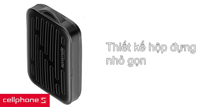 Thiết kế nam tính, thanh lịch, gọn gàng