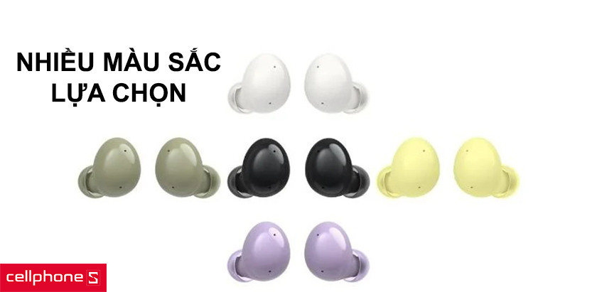 Kích thước nhỏ gọn cùng thiết kế 4 màu nổi bật
