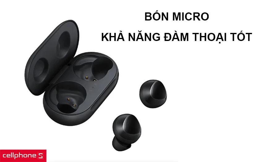 Bốn micro cho trải nghiệm âm thanh và cuộc gọi ấn tượng