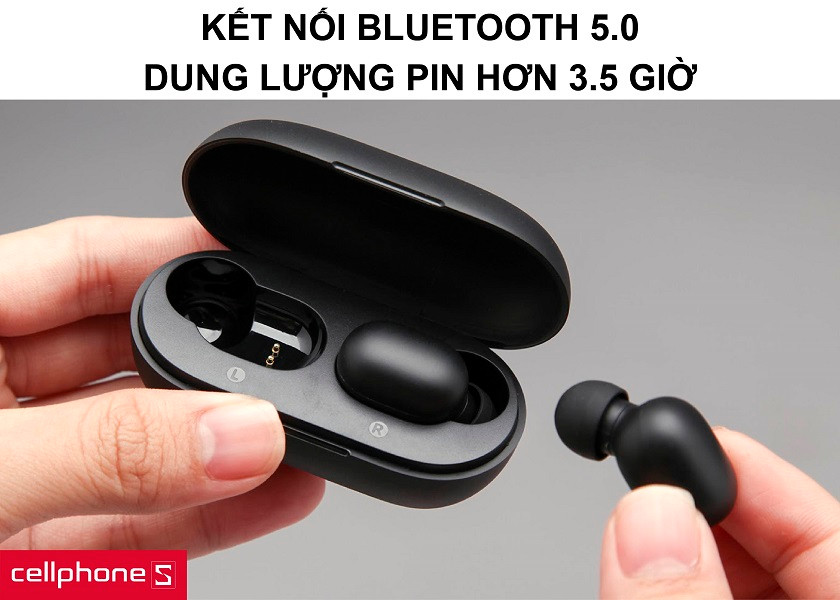 Trang bị công nghệ Bluetooth 5.0 hiện đại nhất cùng với dung lượng pin dài