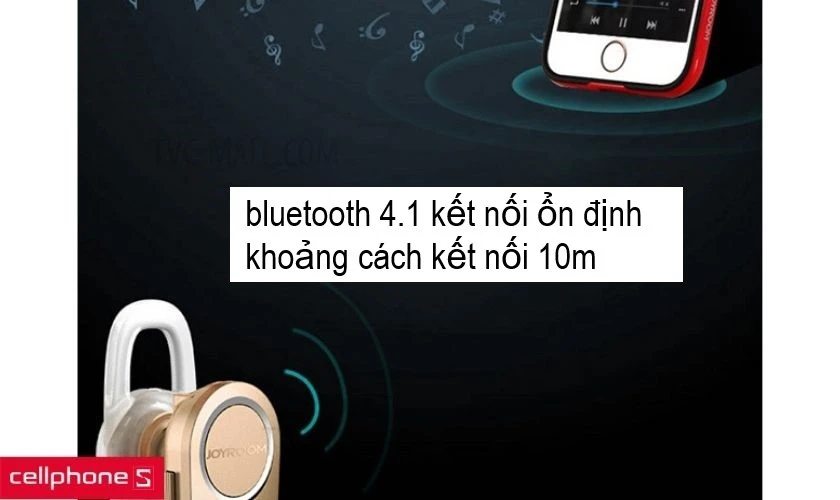 Hỗ trợ chuẩn kết nối bluetooth 4.1 