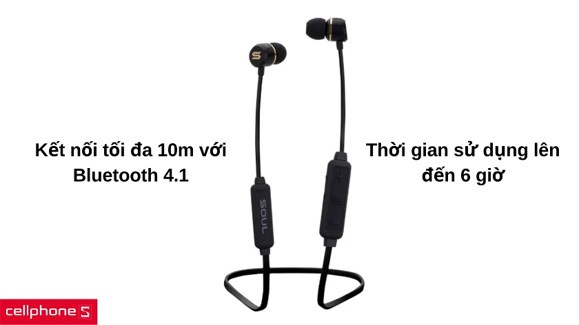 Kết nối ổn định, thời lượng nghe kéo dài lên đến 6 giờ liền