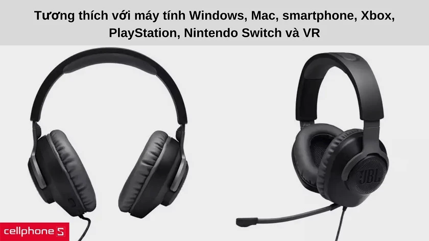 Tương thích với nhiều nền tảng gaming và Windows Sonic Spatial Sound