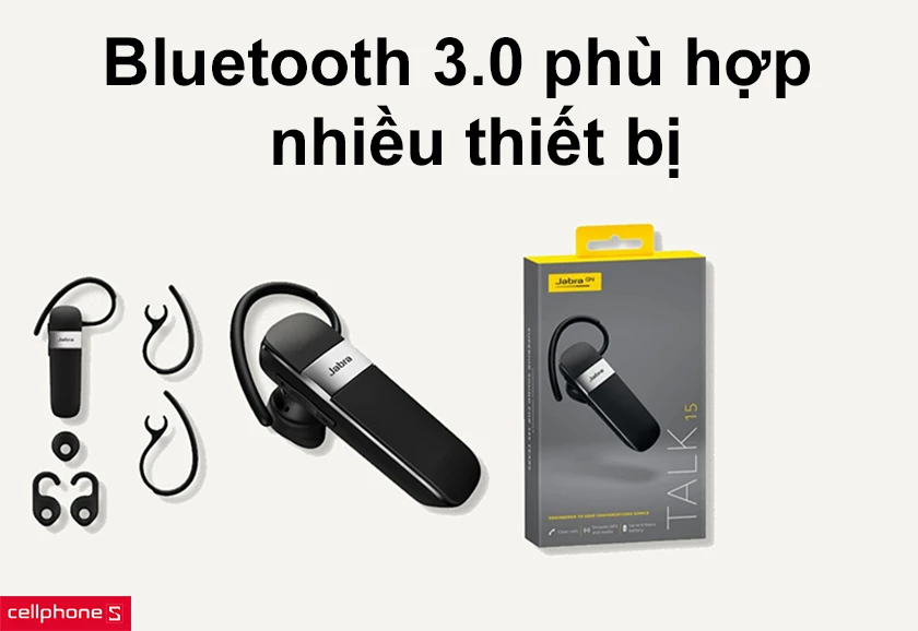 Bluetooth 3.0 phù hợp với nhiều thiết bị