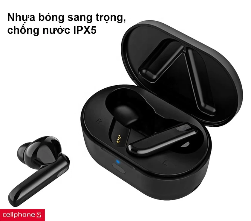 Nhựa bóng sang trọng, chống nước IPX5