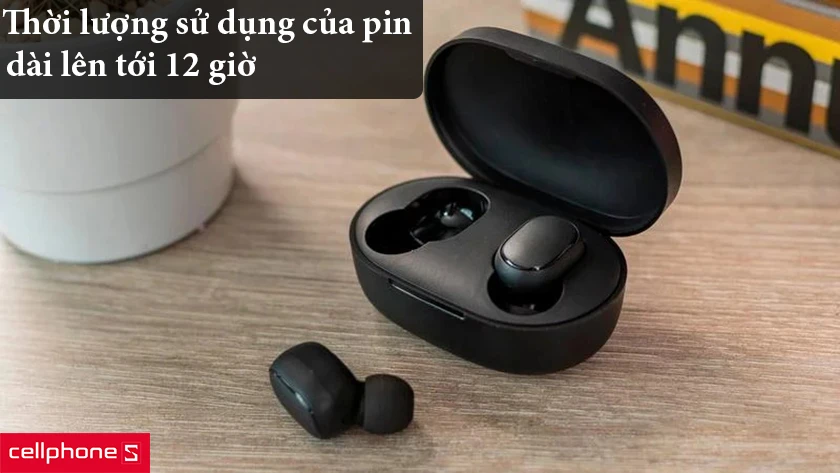 Thời lượng sử dụng của pin dài lên tới 12 giờ