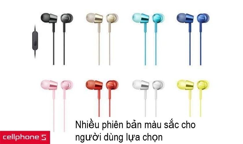 nhiều sự lựa chọn về màu sắc phù hợp với tính cách