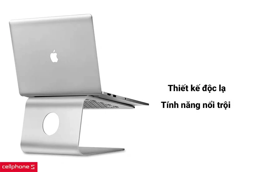 Giá đỡ laptop/Macbook S-Case High Stand nhôm nguyên khối 