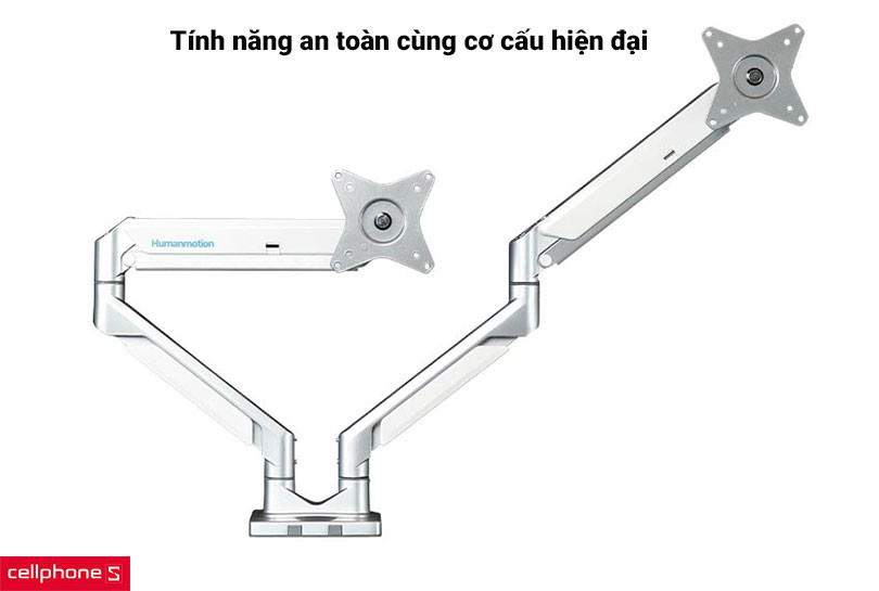 Tính năng an toàn của giá treo cùng với cơ cấu hiện đại
