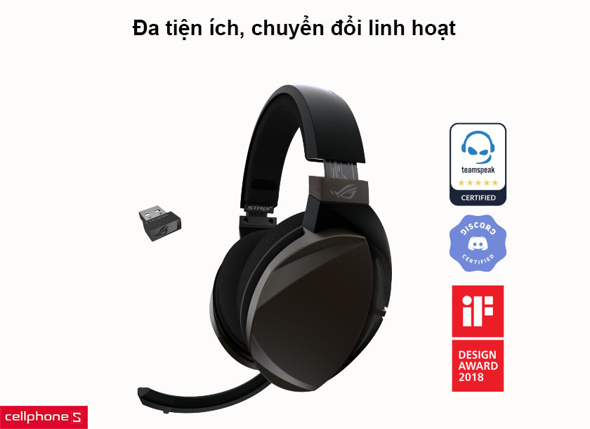 Tai nghe Asus Rog Strix Fusion Wireless