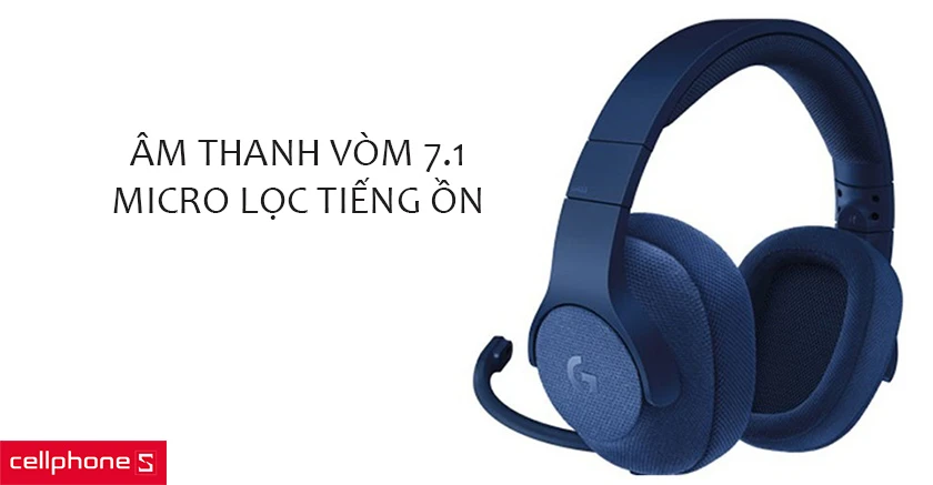Âm thanh vòm 7.1, micro lọc tiếng ồn