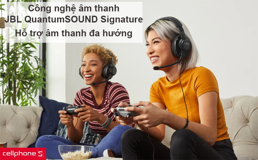 Công nghệ âm thanh JBL QuantumSOUND Signature 