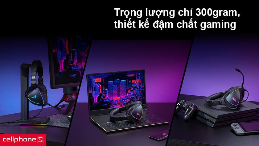 Tai nghe Gaming Asus ROG Delta S