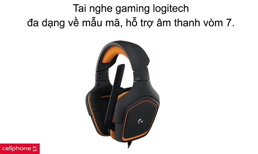 Tai nghe gaming logitech