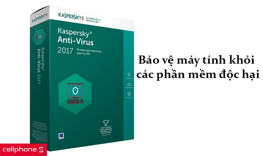 Phần mềm diệt Virus Kaspersky Anti-Virus