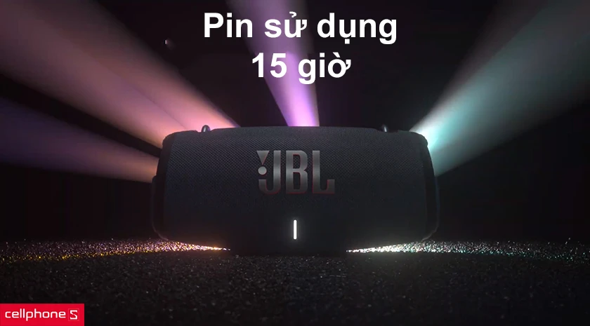 pin sử dụng 15 giờ