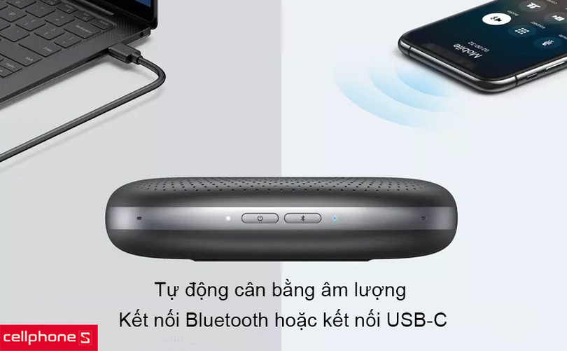 Tự điều chỉnh âm lượng, kết nối tức thì qua Bluetooth với nhiều thiết bị