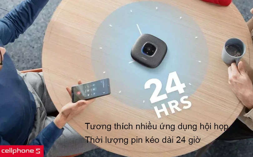 Tương thích nhiều ứng dụng hội họp và thời lượng pin sử dụng lâu dài