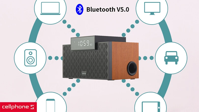 Kết nối chuẩn 5.0 nhanh