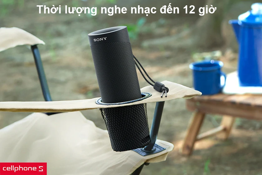 Thời lượng nghe nhạc đến 12 giờ