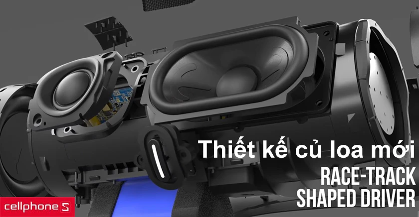 Củ loa thiết kế mới mang đến chất lượng âm thanh to và rõ ràng