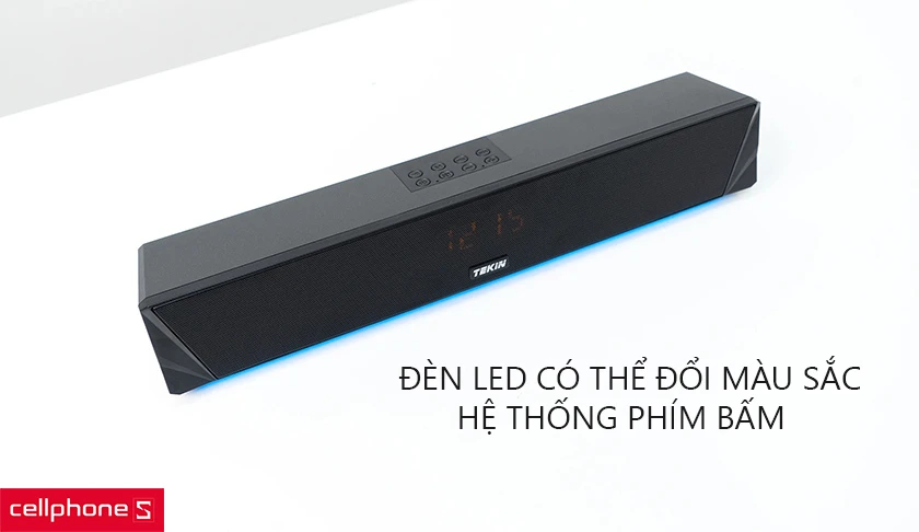 Thiết kế nhỏ gọn, góc cạnh vuông vức sang trọng