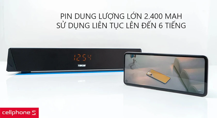 Chất âm rõ ràng, công nghệ kết nối Bluetooth 5.0