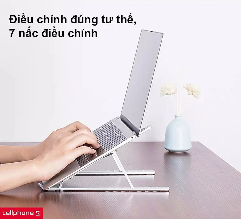 Giá đỡ Laptop/Macbook S-Case hợp kim nhôm