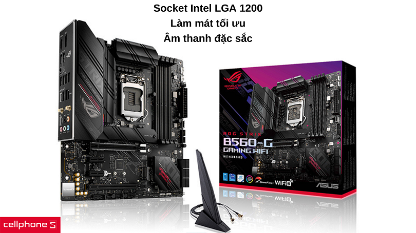 Mainboard ASUS ROG Strix B560-G Gaming WiFi - Lựa chọn hấp dẫn cho PC gaming