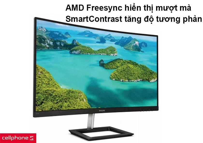 Màn hình cong Phillips 241E1C 24 inch