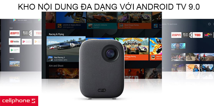 kho nội dung đa dạng trên Android TV 9.0