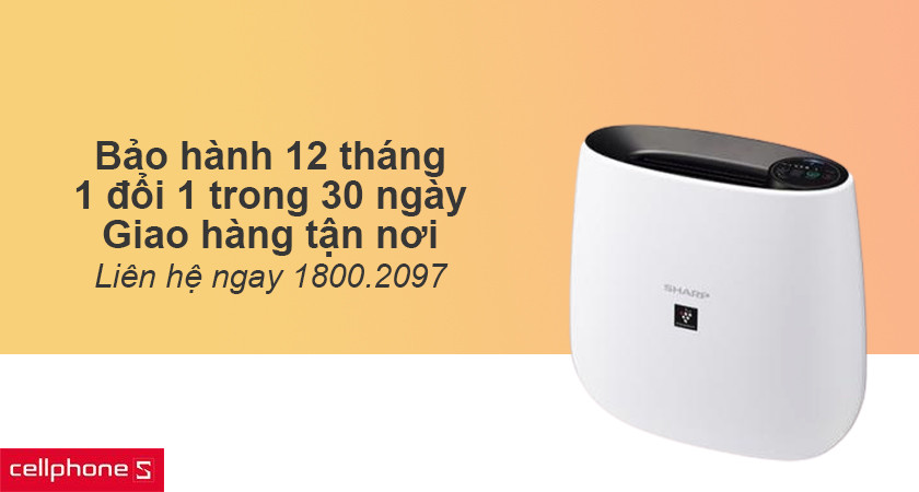 Mua máy lọc không khí Sharp FP-J30E-A/B chính hãng, giá rẻ tại CellphoneS