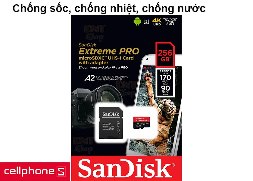Chống sốc, chống nhiệt, chống nước
