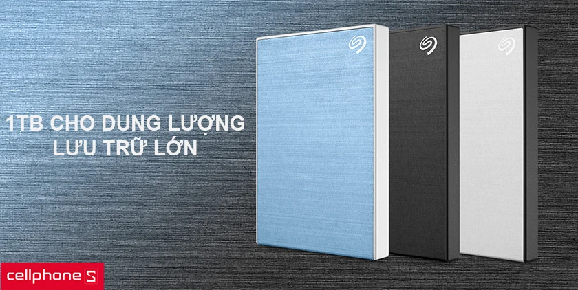 Lưu trữ không ngừng với dung lượng &#34;khủng&#34; 1TB