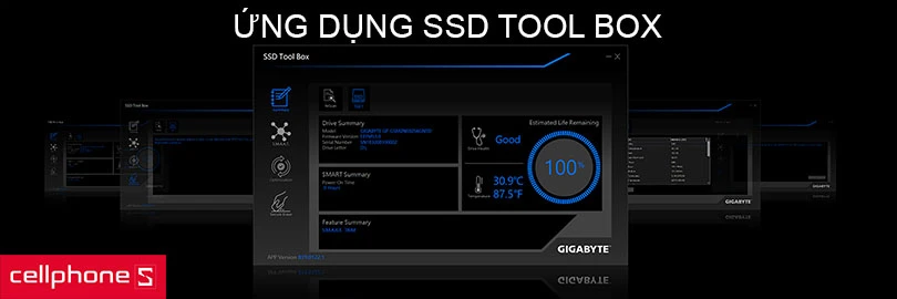 Đáp ứng tốt mọi nhu cầu cùng ứng dụng SSD Tool Box mới