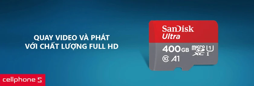video và phát lại với chất lượng cao đạt độ phân giải Full HD