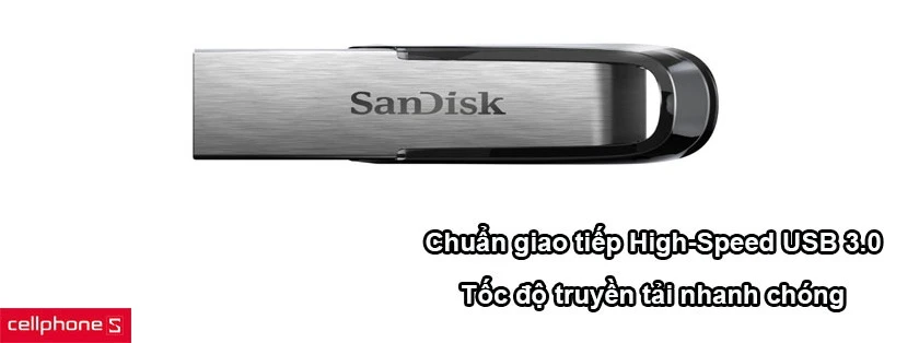 Chuẩn giao tiếp High-Speed USB 3.0 cho tốc độ truyền tải nhanh chóng