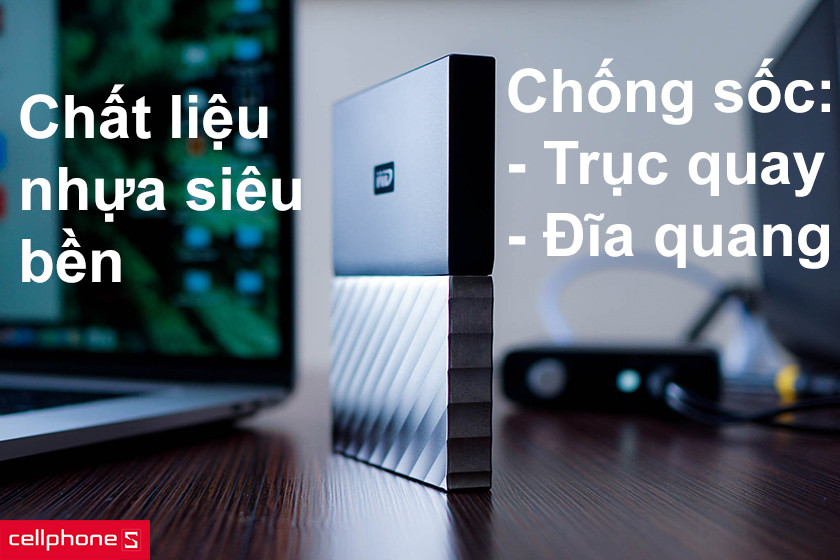 Chất liệu siêu bền chống sốc hiệu quả, thiết kế phá cách bọc kim loại phía dưới