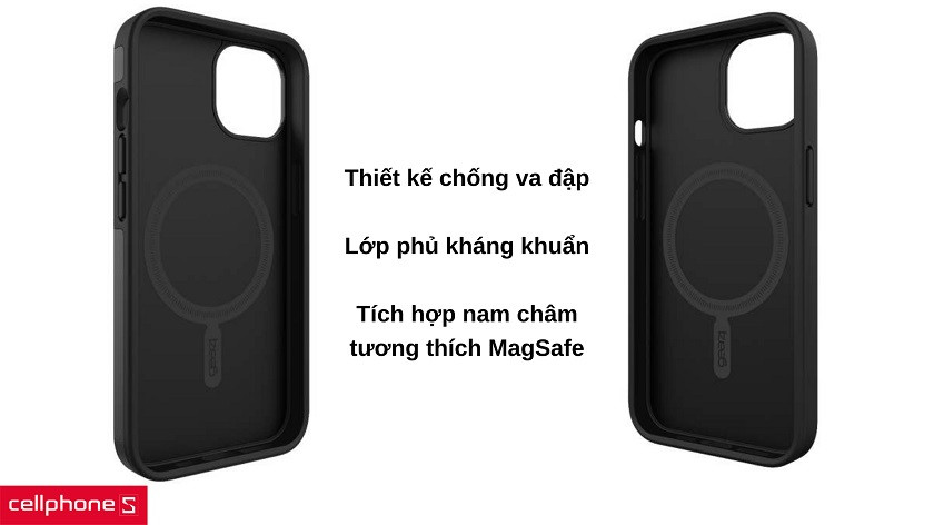 Bảo vệ iPhone 13 tối ưu nhờ chống sốc và chống vi khuẩn