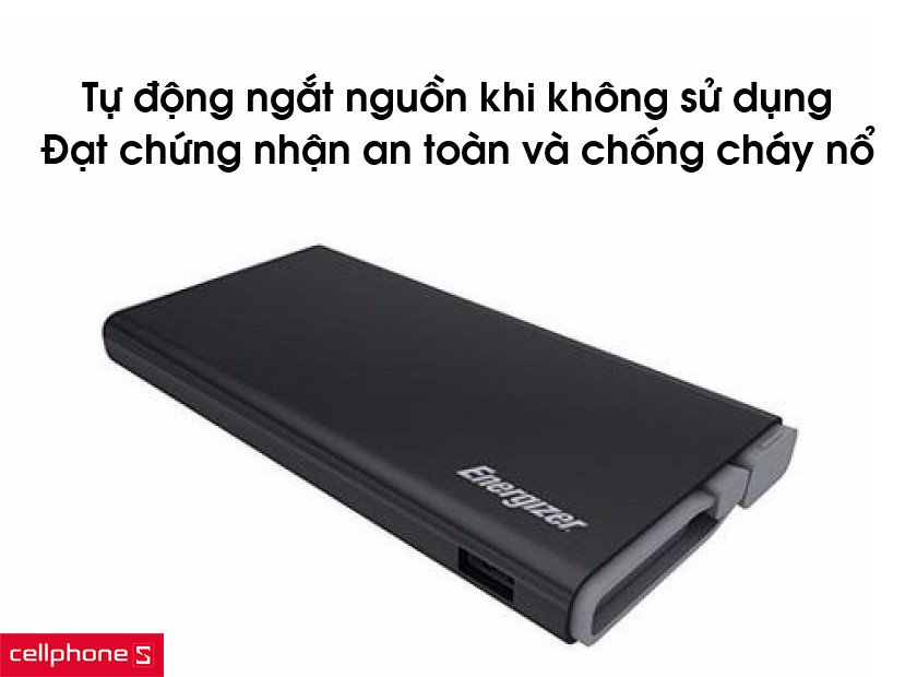 Khả năng tự động ngắt nguồn khi không sử dụng và chứng nhận an toàn và chống cháy nổ