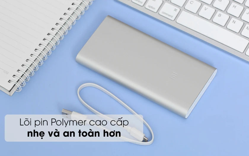 Dung lượng pin 10000mAh, lõi pin tiêu chuẩn đến từ LG/ Panasonic