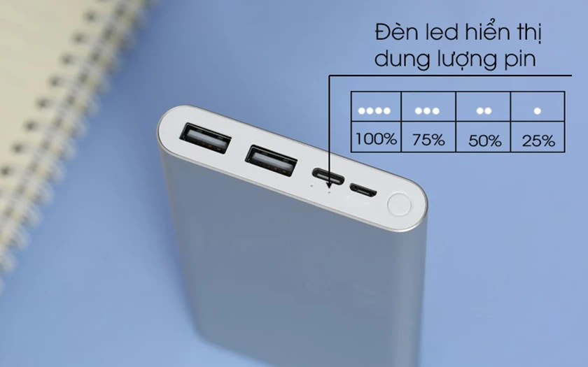 trang bị 4 đèn LED 