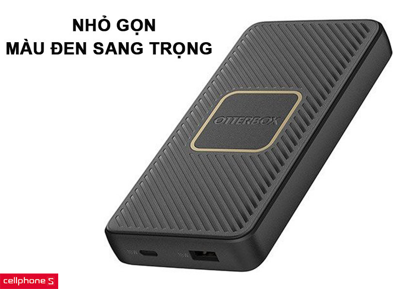 Pin dự phòng Otterbox 10.000mAh USB-C 18W & sạc không dây 10W
