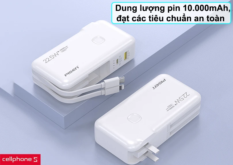 Dung lượng cực lớn, tính an toàn cao