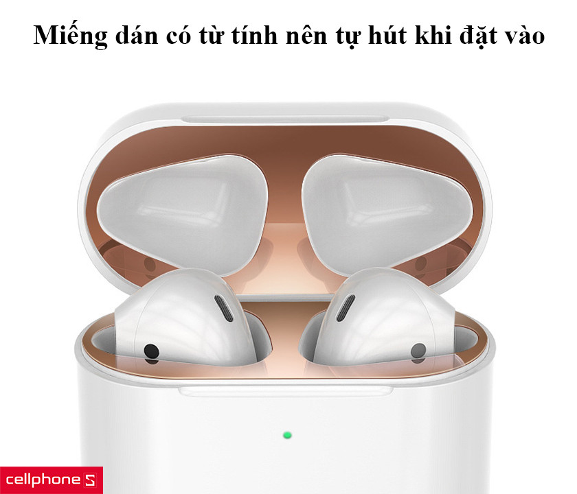 bộ dán kim loại này có từ tính
