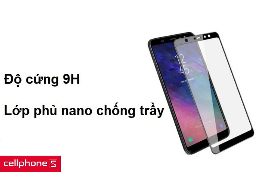 Độ cứng lên đến 9H cùng lớp phủ nano cho khả năng chống trầy bền bỉ hơn