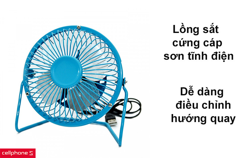 Lồng sắt cứng cáp sơn tĩnh điện, tiện dụng dễ dàng điều chỉnh hướng quay