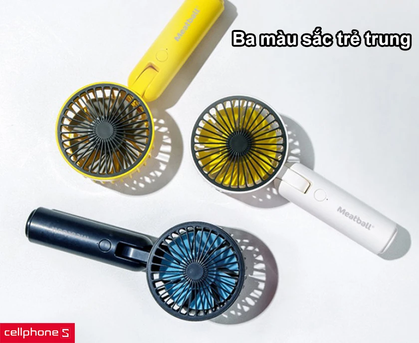 Ba màu sắc trẻ trung